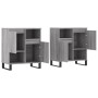 Sideboards 2 Stück Sonoma graues Sperrholz von vidaXL, Sideboards - Ref: Foro24-3190139, Preis: 135,51 €, Rabatt: %