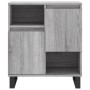 Sideboards 2 Stück Sonoma graues Sperrholz von vidaXL, Sideboards - Ref: Foro24-3190139, Preis: 135,51 €, Rabatt: %