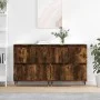 2-piece smoked oak plywood sideboards by vidaXL, Sideboards - Ref: Foro24-3190170, Price: 124,42 €, Discount: %