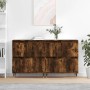 2-teilige Sideboards aus geräuchertem Eichensperrholz von vidaXL, Sideboards - Ref: Foro24-3190170, Preis: 125,96 €, Rabatt: %