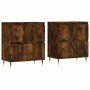 2-teilige Sideboards aus geräuchertem Eichensperrholz von vidaXL, Sideboards - Ref: Foro24-3190170, Preis: 125,96 €, Rabatt: %