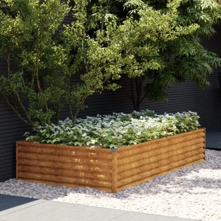 Jardinera acero corten 195x100x36 cm de vidaXL, Maceteros y jardineras - Ref: Foro24-151994, Precio: 97,05 €, Descuento: %
