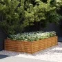 Jardinera acero corten 195x100x36 cm de vidaXL, Maceteros y jardineras - Ref: Foro24-151994, Precio: 97,05 €, Descuento: %