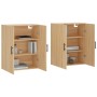 Armario de pared 2 unidades roble Sonoma 69,5x34x90 cm de vidaXL, Aparadores - Ref: Foro24-3195646, Precio: 134,07 €, Descuen...