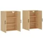 Wandschrank 2 Einheiten Sonoma Eiche 69,5x34x90 cm von vidaXL, Sideboards - Ref: Foro24-3195646, Preis: 131,33 €, Rabatt: %