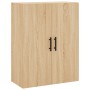Armario de pared 2 unidades roble Sonoma 69,5x34x90 cm de vidaXL, Aparadores - Ref: Foro24-3195646, Precio: 134,07 €, Descuen...