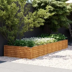 Jardinera acero corten 291x100x36 cm de vidaXL, Maceteros y jardineras - Ref: Foro24-151995, Precio: 85,52 €, Descuento: %