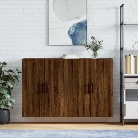 Wandschränke 2 Einheiten braune Eiche 69,5x34x90 cm von vidaXL, Sideboards - Ref: Foro24-3195650, Preis: 132,18 €, Rabatt: %