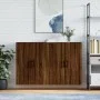 Wall cabinets 2 units brown oak 69.5x34x90 cm by vidaXL, Sideboards - Ref: Foro24-3195650, Price: 132,17 €, Discount: %