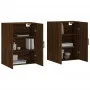Wandschränke 2 Einheiten braune Eiche 69,5x34x90 cm von vidaXL, Sideboards - Ref: Foro24-3195650, Preis: 132,17 €, Rabatt: %