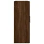 Wall cabinets 2 units brown oak 69.5x34x90 cm by vidaXL, Sideboards - Ref: Foro24-3195650, Price: 132,17 €, Discount: %