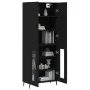 Hohes Sideboard Sperrholz schwarz 69,5x34x180 cm von vidaXL, Sideboards - Ref: Foro24-3195748, Preis: 156,17 €, Rabatt: %