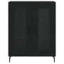 Hohes Sideboard Sperrholz schwarz 69,5x34x180 cm von vidaXL, Sideboards - Ref: Foro24-3195748, Preis: 156,17 €, Rabatt: %