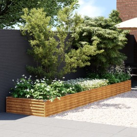 Jardinera acero corten 482x100x36 cm de vidaXL, Maceteros y jardineras - Ref: Foro24-151997, Precio: 99,29 €, Descuento: %