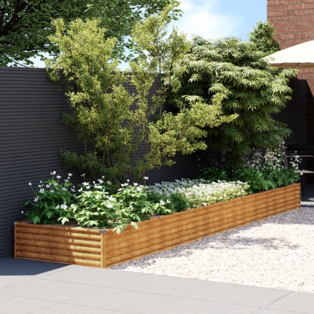 Jardinera acero corten 482x100x36 cm de vidaXL, Maceteros y jardineras - Ref: Foro24-151997, Precio: 98,20 €, Descuento: %