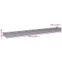 Jardinera acero corten 770x100x36 cm de vidaXL, Maceteros y jardineras - Ref: Foro24-151999, Precio: 134,70 €, Descuento: %