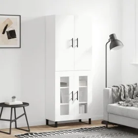 Hohes Sideboard Sperrholz weiß 69,5x34x180 cm von vidaXL, Sideboards - Ref: Foro24-3195755, Preis: 151,07 €, Rabatt: %
