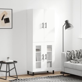 Hohes Sideboard Sperrholz weiß 69,5x34x180 cm von vidaXL, Sideboards - Ref: Foro24-3195755, Preis: 172,87 €, Rabatt: %