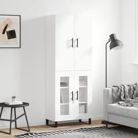 Hohes Sideboard Sperrholz weiß 69,5x34x180 cm von vidaXL, Sideboards - Ref: Foro24-3195755, Preis: 151,07 €, Rabatt: %