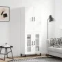 Aparador alto madera contrachapada blanco 69,5x34x180 cm de vidaXL, Aparadores - Ref: Foro24-3195755, Precio: 151,03 €, Descu...