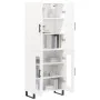 Aparador alto madera contrachapada blanco 69,5x34x180 cm de vidaXL, Aparadores - Ref: Foro24-3195755, Precio: 151,03 €, Descu...