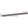 Pflanzgefäß aus Cortenstahl, 1150 x 100 x 36 cm von vidaXL, Töpfe und Pflanzgefäße - Ref: Foro24-152001, Preis: 277,01 €, Rab...