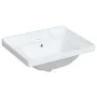 Rechteckiges Waschbecken aus Keramik weiß 61x48x23 cm von vidaXL, Sinkt - Ref: Foro24-153704, Preis: 55,87 €, Rabatt: %
