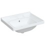 Rectangular white ceramic bathroom sink 61x48x23 cm by vidaXL, Sinks - Ref: Foro24-153704, Price: 57,44 €, Discount: %