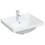 Rechteckiges Waschbecken aus Keramik weiß 61x48x23 cm von vidaXL, Sinkt - Ref: Foro24-153704, Preis: 55,87 €, Rabatt: %