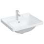 Rectangular white ceramic bathroom sink 61x48x23 cm by vidaXL, Sinks - Ref: Foro24-153704, Price: 57,44 €, Discount: %