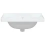 Rechteckiges Waschbecken aus Keramik weiß 61x48x23 cm von vidaXL, Sinkt - Ref: Foro24-153704, Preis: 55,87 €, Rabatt: %