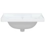 Rectangular white ceramic bathroom sink 61x48x23 cm by vidaXL, Sinks - Ref: Foro24-153704, Price: 57,44 €, Discount: %