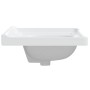 Rectangular white ceramic bathroom sink 61x48x23 cm by vidaXL, Sinks - Ref: Foro24-153704, Price: 57,44 €, Discount: %
