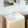 Rechteckiges Waschbecken aus weißer Keramik, 71 x 48 x 23 cm von vidaXL, Sinkt - Ref: Foro24-153705, Preis: 64,06 €, Rabatt: %