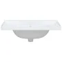 White ceramic rectangular bathroom sink 71x48x23 cm by vidaXL, Sinks - Ref: Foro24-153705, Price: 63,07 €, Discount: %