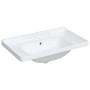 Rectangular white ceramic bathroom sink 81x48x23 cm by vidaXL, Sinks - Ref: Foro24-153706, Price: 91,43 €, Discount: %