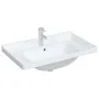 Rectangular white ceramic bathroom sink 81x48x23 cm by vidaXL, Sinks - Ref: Foro24-153706, Price: 66,93 €, Discount: %