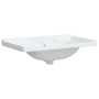 Rectangular white ceramic bathroom sink 81x48x23 cm by vidaXL, Sinks - Ref: Foro24-153706, Price: 91,43 €, Discount: %
