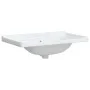 Rectangular white ceramic bathroom sink 81x48x23 cm by vidaXL, Sinks - Ref: Foro24-153706, Price: 66,93 €, Discount: %