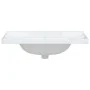 Rectangular white ceramic bathroom sink 81x48x23 cm by vidaXL, Sinks - Ref: Foro24-153706, Price: 66,93 €, Discount: %