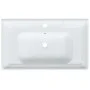 Rechteckiges Waschbecken aus Keramik weiß 81x48x23 cm von vidaXL, Sinkt - Ref: Foro24-153706, Preis: 74,35 €, Rabatt: %