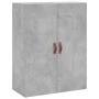 Tall plywood gray concrete sideboard 69.5x34x180 cm by vidaXL, Sideboards - Ref: Foro24-3195935, Price: 171,13 €, Discount: %
