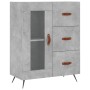 Hohes Sideboard Sperrholz grauer Beton 69,5x34x180 cm von vidaXL, Sideboards - Ref: Foro24-3195935, Preis: 171,13 €, Rabatt: %
