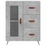 Hohes Sideboard Sperrholz grauer Beton 69,5x34x180 cm von vidaXL, Sideboards - Ref: Foro24-3195935, Preis: 171,13 €, Rabatt: %