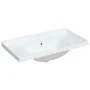 Lavabo de baño rectangular cerámica blanco 91,5x48x23 cm de vidaXL, Lavabos - Ref: Foro24-153707, Precio: 142,14 €, Descuento: %