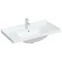 Lavabo de baño rectangular cerámica blanco 91,5x48x23 cm de vidaXL, Lavabos - Ref: Foro24-153707, Precio: 142,14 €, Descuento: %