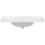 Lavabo de baño rectangular cerámica blanco 91,5x48x23 cm de vidaXL, Lavabos - Ref: Foro24-153707, Precio: 142,14 €, Descuento: %