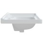Rechteckiges Waschbecken aus weißer Keramik, 91,5 x 48 x 23 cm von vidaXL, Sinkt - Ref: Foro24-153707, Preis: 155,99 €, Rabat...