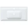Lavabo de baño rectangular cerámica blanco 91,5x48x23 cm de vidaXL, Lavabos - Ref: Foro24-153707, Precio: 142,14 €, Descuento: %