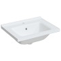 Rechteckiges Waschbecken aus weißer Keramik, 61 x 48 x 19,5 cm von vidaXL, Sinkt - Ref: Foro24-153709, Preis: 87,89 €, Rabatt: %